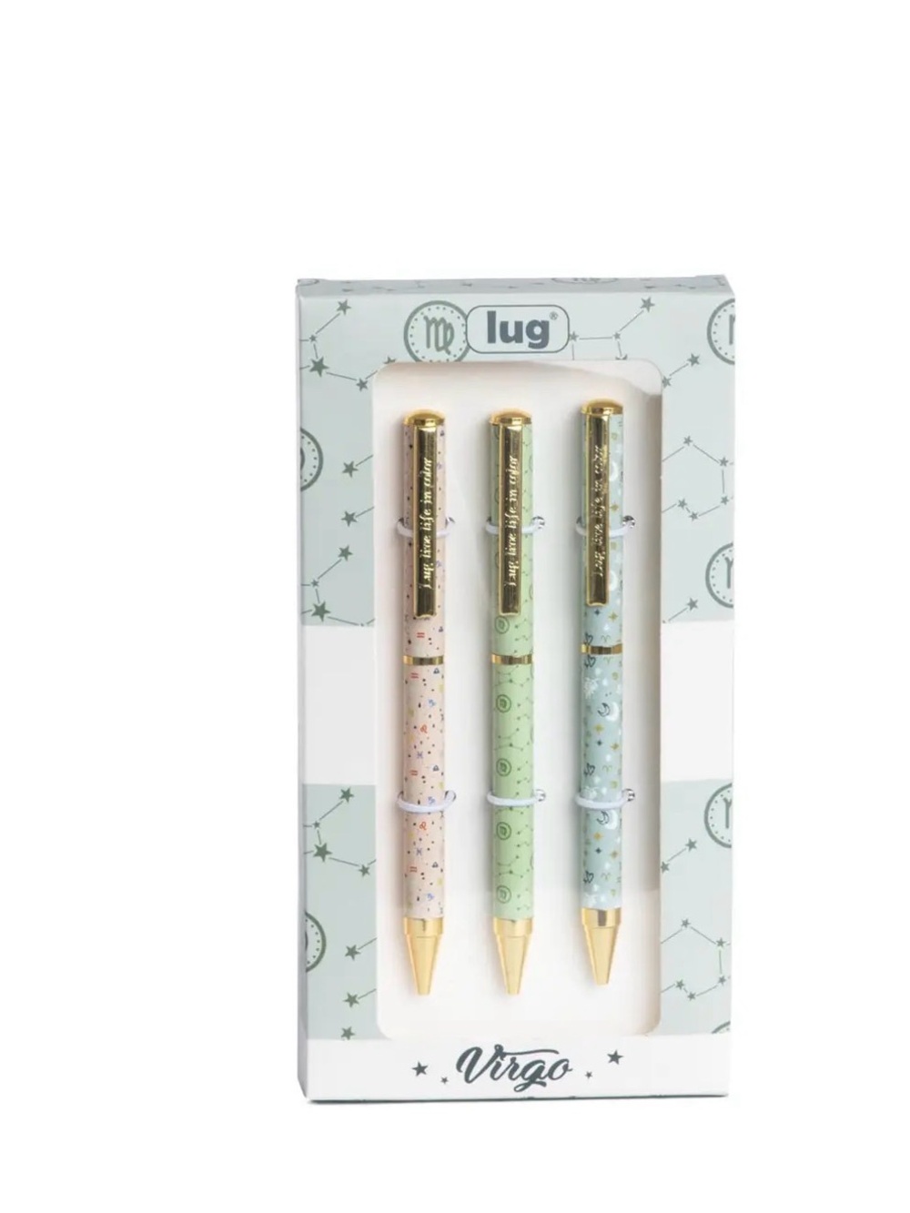 LUG PENS 3 PK ZODIAC VIRGO